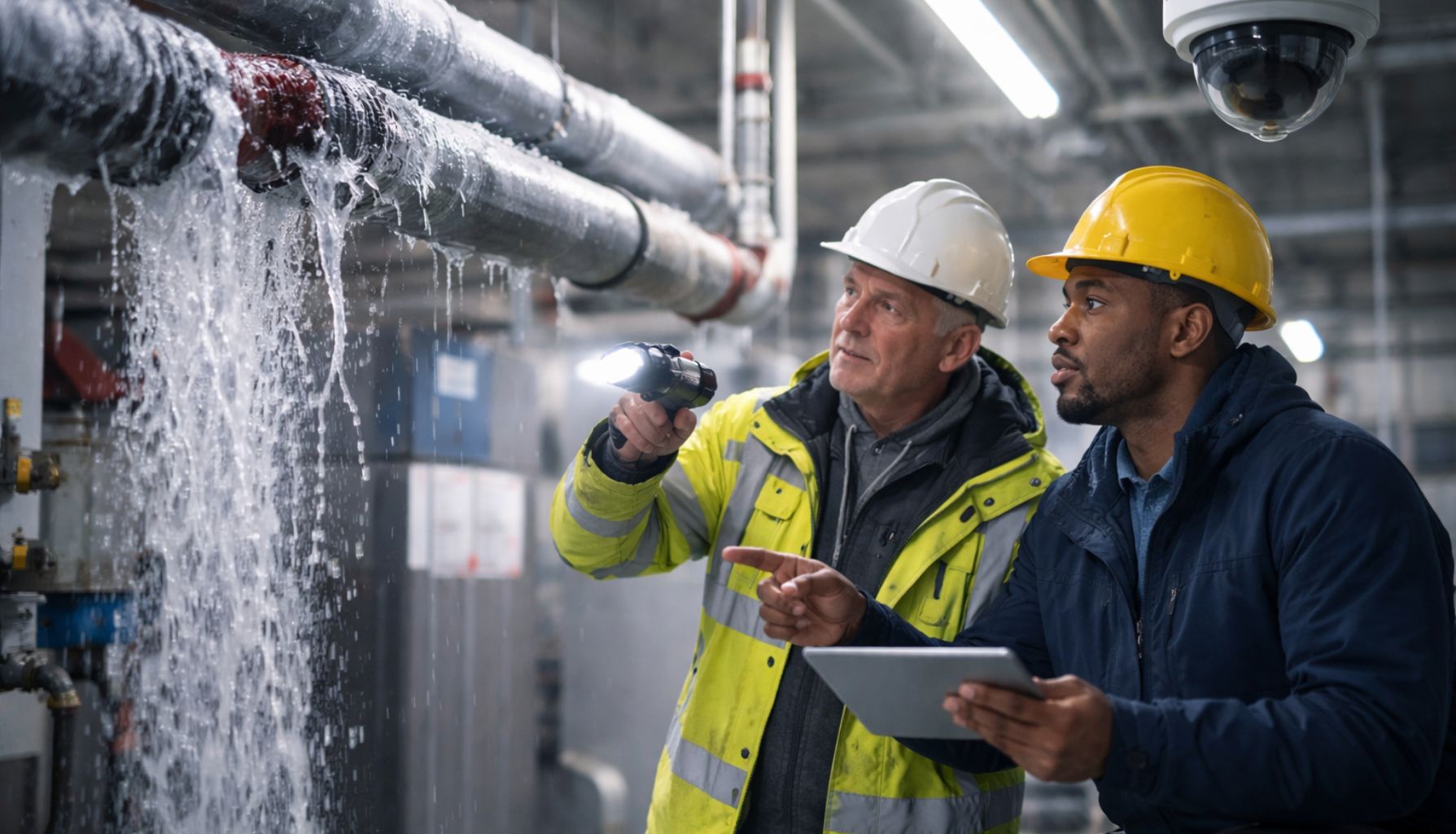 Moisture Events Create Risk and Video Surveillance